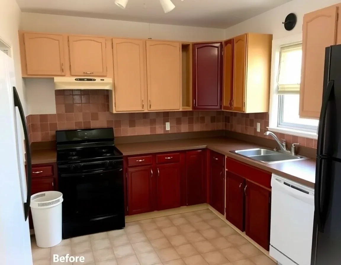 Before interior design photo for Kitchen